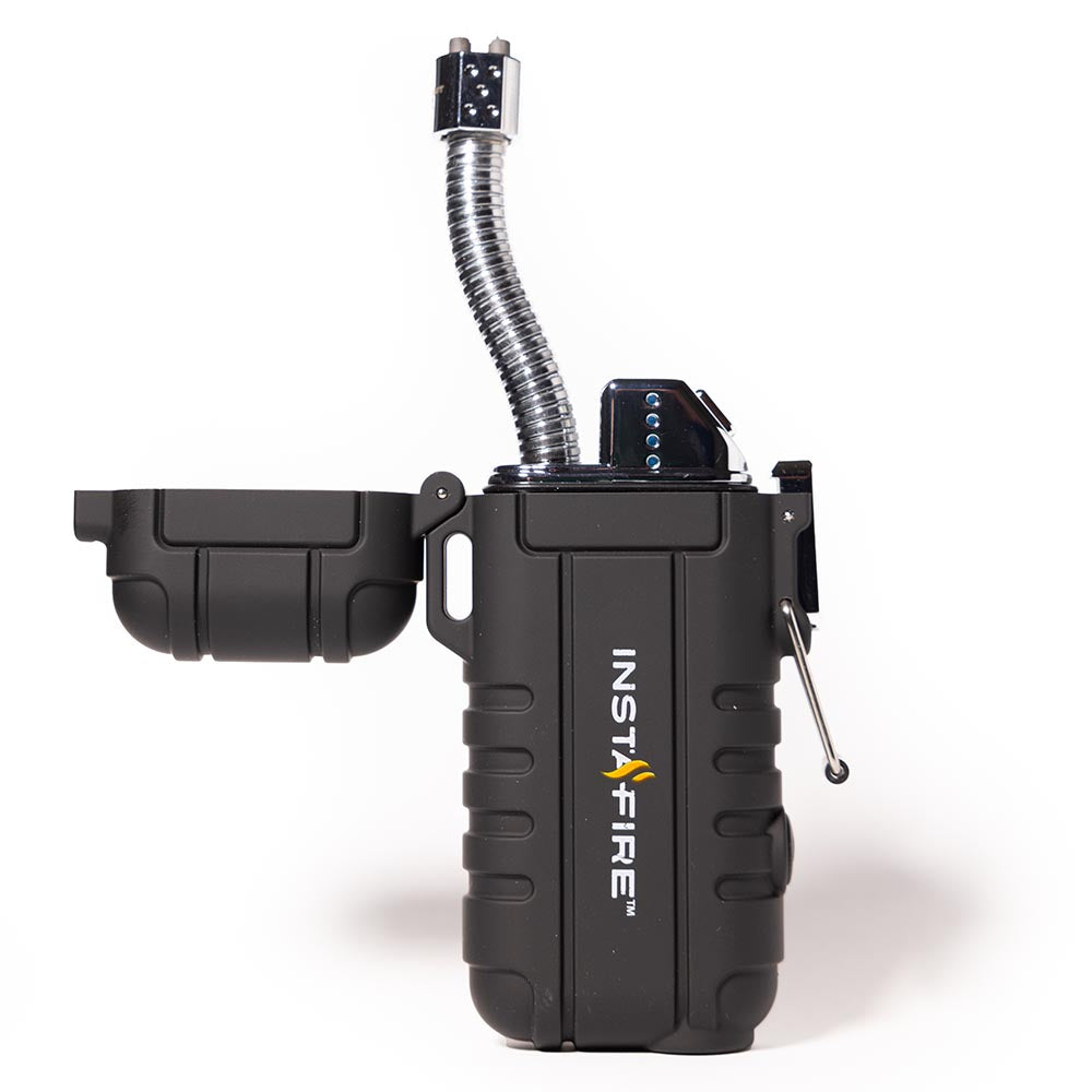Pocket Plasma Lighter with Flashlight by InstaFire